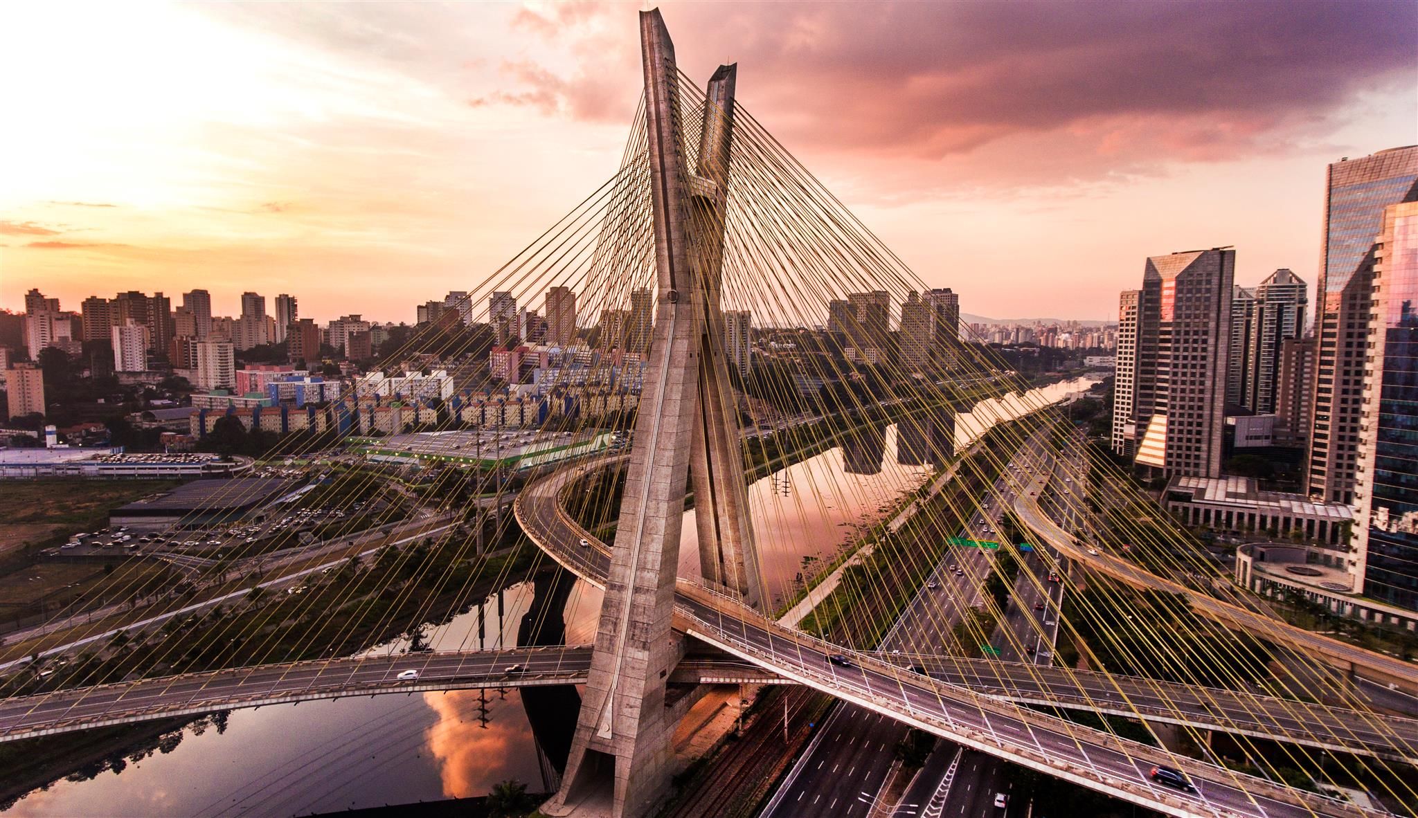 Modern architecture building